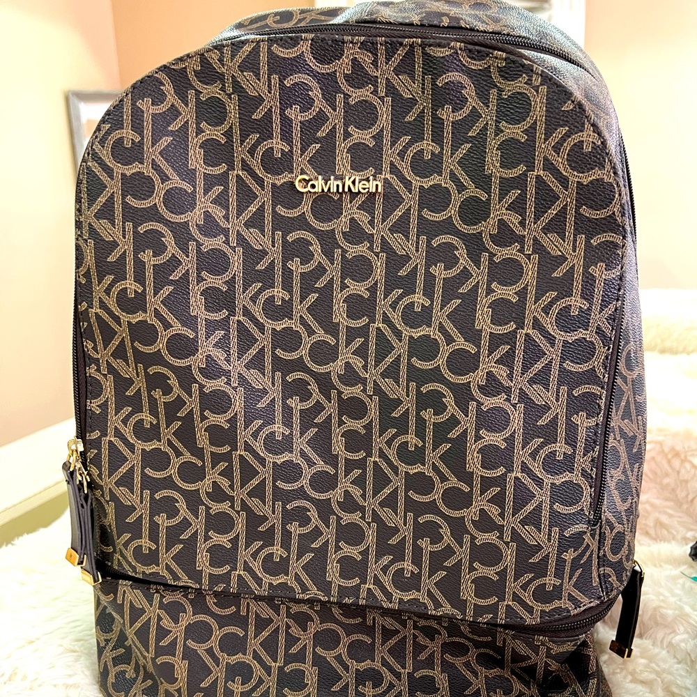 Signature Calvin Klein computer backpack- open to offers